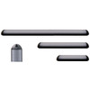 Tecniq OEM Linear LED SM Light Neutral White Black Body 18W, E36-LB00-1