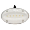 Tecniq New OEM Interior SM Neutral White Oval Light W/White Base, E16-LW00-1