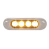 Tecniq New OEM Dragon Light Linear Body Amber 9 Inch, D04-A000-1