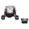 Tecniq OEM Black Base License Lamp Vertical Plane Mount w/ Ground Ring, L10-WB0G-1