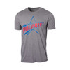 Polaris New OEM Men's Medium Gray Retro Star Tee, 286258103