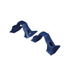 Polaris New OEM Midnight Storm Blue Painted Lower Hoop Accent Kit, 2882419-726