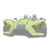 Polaris New OEM Liquid Lime Painted Front Upper Accent Panel, 2884604-772