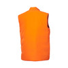 Polaris New OEM Blue/Orange Men's Reversible Windbreak Revolve Vest, 286256606