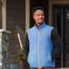 Polaris New OEM Blue/Orange Men's Reversible Windbreak Revolve Vest, 286256603