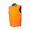 Polaris New OEM Blue/Orange Men's Reversible Windbreak Revolve Vest, 286256603