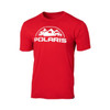 Polaris New OEM L Red Men's Core Crew Neck Tee, 2862506