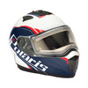 Polaris New OEM Med Sleek Injection-Molded Shell Modular 2.0 Helmet, 286247503