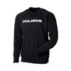 Polaris New OEM Men's Small Black Crew Sweatshirt, 286248802