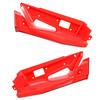 Polaris New OEM Red Pearl Painted Front Upper Accent Panel, 2884604-676