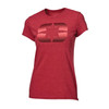 Polaris New OEM Women's Small Red Icon Tee, 286159702