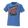 Polaris New OEM Men's Short-Sleeve Slingshot Adventure T-Shirt, Blue, 286069014