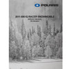 Polaris Snowmobile New OEM, Service Manual, 2011 600 IQ RACER, 9922843