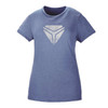 Polaris New OEM Women’s Vintage Graphic T-Shirt with Slingshot Shield, 286791503