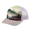 Polaris New OEM,Adjustable Mesh Snapback,Mountain Screen, Pink RZR Logo, 2867901