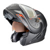 Polaris New OEM Adult XL, Logo'd Modular 1.5 Electric Shield Helmet, 286855409