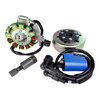 RMSTATOR New Aftermarket Yamaha Kit Stator 100 W + External Ignition Coil + Backplate + Flywheel + Puller, RM22804