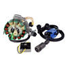 RMSTATOR New Aftermarket Yamaha Kit Stator 200 W + Regulator Rectifier + Ignition Coil + Flywheel Puller, RM22805