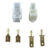 RMSTATOR New Aftermarket Universal Universal 2-Pin Perpendicular Connector Kit (4/Pack), RM14031