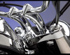 Show Chrome Accessories New Domed Fork Cap Covers, 82-223