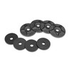 Show Chrome Accessories New Satin Blk Starwasher 4-Pk, 4-231BK-4