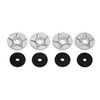 Show Chrome Accessories New Starwasher With Rubber Washer, 4-231R