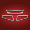 Show Chrome Accessories Taillight Lens Trim 2012 Gl18, 52-821
