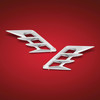 Show Chrome Accessories Front Fender Vent Accent Ch, 52-959