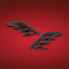 Show Chrome Accessories Front Fender Vent Accent Ch, 52-959