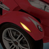 Show Chrome Accessories Amber Led Marker Can Am, 41-151A
