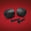 Show Chrome Accessories Black Handlebar Weights Can-Am, 41-181BK
