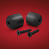Show Chrome Accessories Black Handlebar Weights Can-Am, 41-181BK