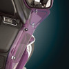 Show Chrome Accessories Upper Side Wind Deflect Magen, 52-667U