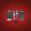 Show Chrome Accessories Teardrop Passenger Peg , 21-821L