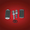Show Chrome Accessories Rail Passenger Peg Kawasaki, 21-727J