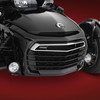 Show Chrome Accessories New 3 1/2"Focus Black Led Canam F3, 41-302LBK