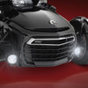 Show Chrome Accessories New 3 1/2"Focus Black Led Canam F3, 41-302LBK