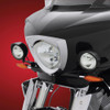 Show Chrome Accessories New 3 1/2" Black Led Kit Victory, 30-110LBK