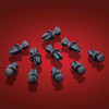 Show Chrome Accessories Reusable Push Pins, 3-104
