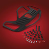 Show Chrome Accessories Black Contour Cnc Rack, 52-803BK Show Chrome Accessories Black Contour Cnc Rack, 52-803BK