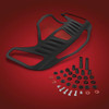 Show Chrome Accessories Black Contour Cnc Rack, 52-803BK Show Chrome Accessories Black Contour Cnc Rack, 52-803BK