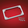 Show Chrome Accessories M/C License Plate Trim, 4-253
