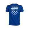 Yamaha Men's Small Run the Water Boats Short-Sleeve Tee, WTC-20TYB-BL-SM