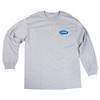 Yamaha Men's 3X-Large Long-Sleeve Patriotic Bass Tee, CRP-18LBS-GY-3X