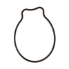 Yamaha New OEM Oil Pump Cover Gasket, 1AE-15456-00-00