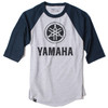 Yamaha New OEM Factory Effex Men's Short Sleeve Baseball Tee, VFE-17SBB-BL-XL