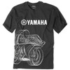 Yamaha New OEM, Factory Effex Men's R1 Black Short Sleeve Tee, VFE-17SRT-BK-XL