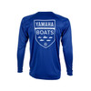 Yamaha Men's Extra Large Run the Water Boats Tee, WTC-20LYB-BL-XL