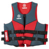 Yamaha New OEM Men's 18HAN Neoprene PFD with Side Handles, MAR-18HAN-RD-2L