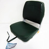 Wise New Fishing Boat Seat Chair Green Composite Base/Bottom Fold Down